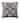 HiEnd Accents Derby Sapphire Vintage Floral Bedding Washed Linen Euro Sham, 27" x  27"
