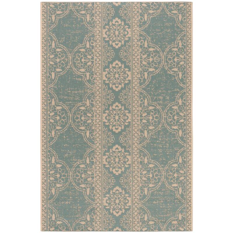 SAFAVIEH Linden Aysel Indoor/ Outdoor Waterproof Patio Backyard Rug
