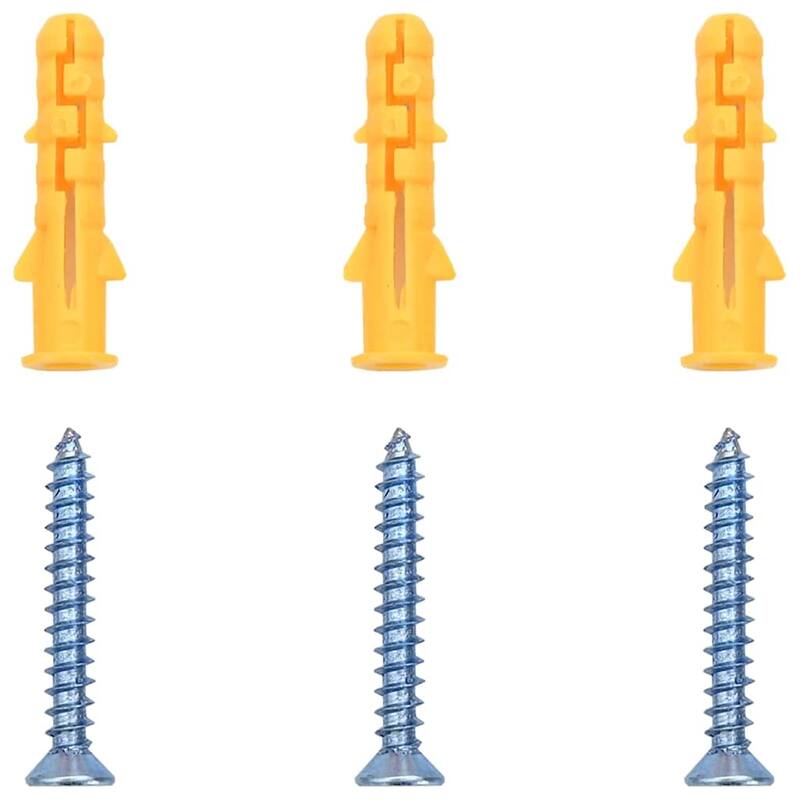 vidaXL Wall Mirror Square 15.75 x 15.75 in Tempered Glass