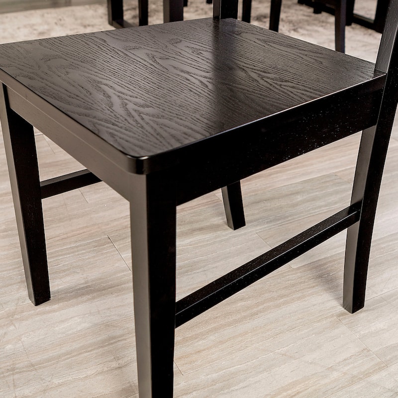 Middlebrook Wood Ladder Back Dining Side Chairs (Set of 2)