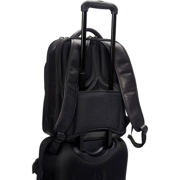 kenneth cole reaction back stage access leather backpack