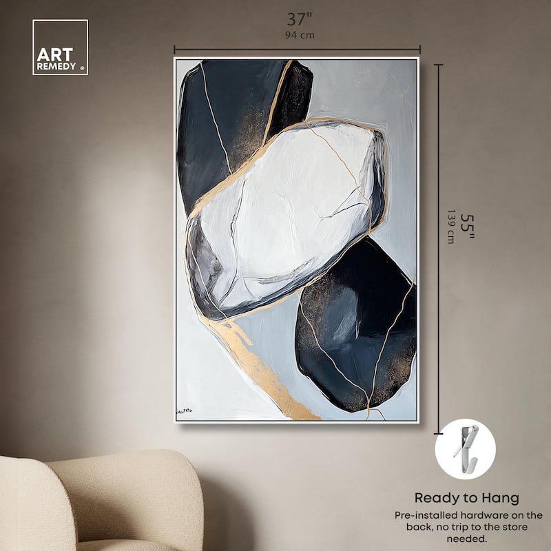 Mineral Essence I Canvas by Art Remedy