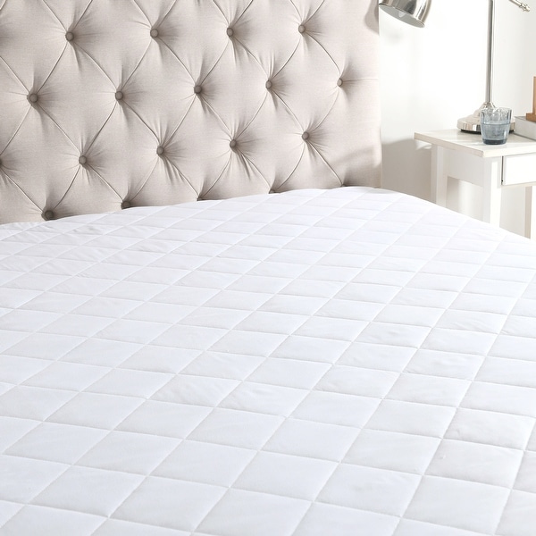 Quilted Mattress Pillow Cot Protector All Sizes In Stock Deep Fitted Bed Sheet 