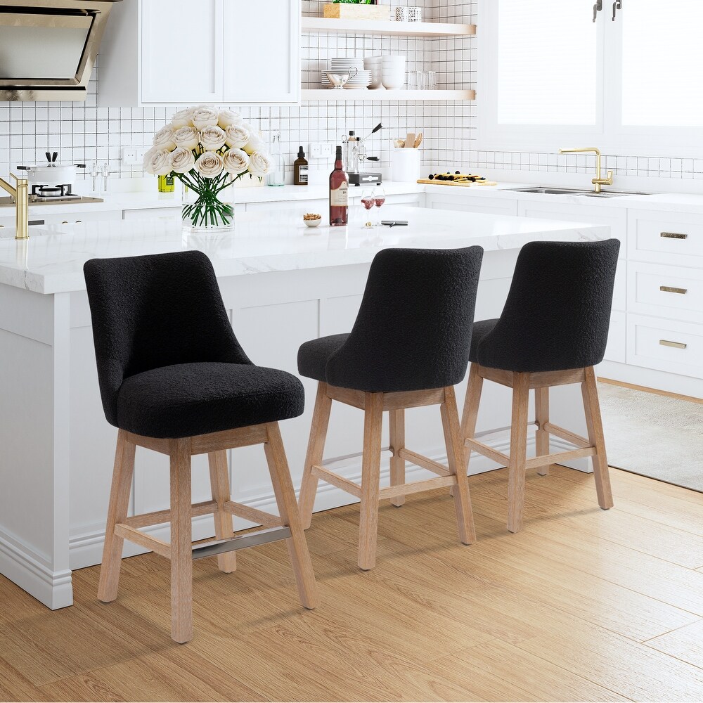 Bar stools for 3 shop foot counter