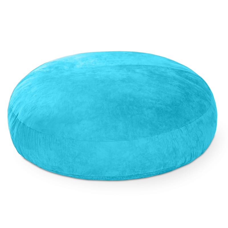 Jaxx 6 Foot Cocoon - 2-in-1 Giant Bean Bag Chair for Adults & Convertible Bean Bag Bed