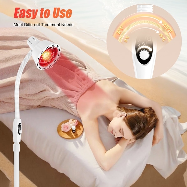 275W Infrared Red Heat Light Muscle Pain Relief Floor Stand Light On Sale Bed Bath Beyond 40120151