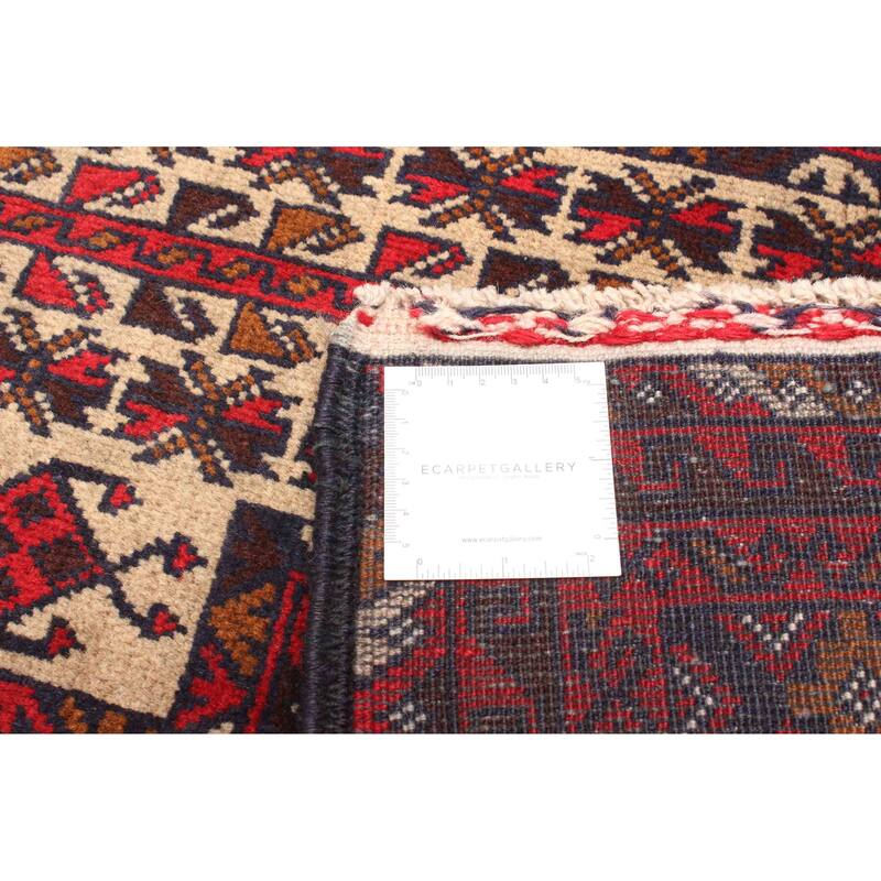 ECARPETGALLERY Hand-knotted Teimani Tan Wool Rug - 2'11 x 4'9