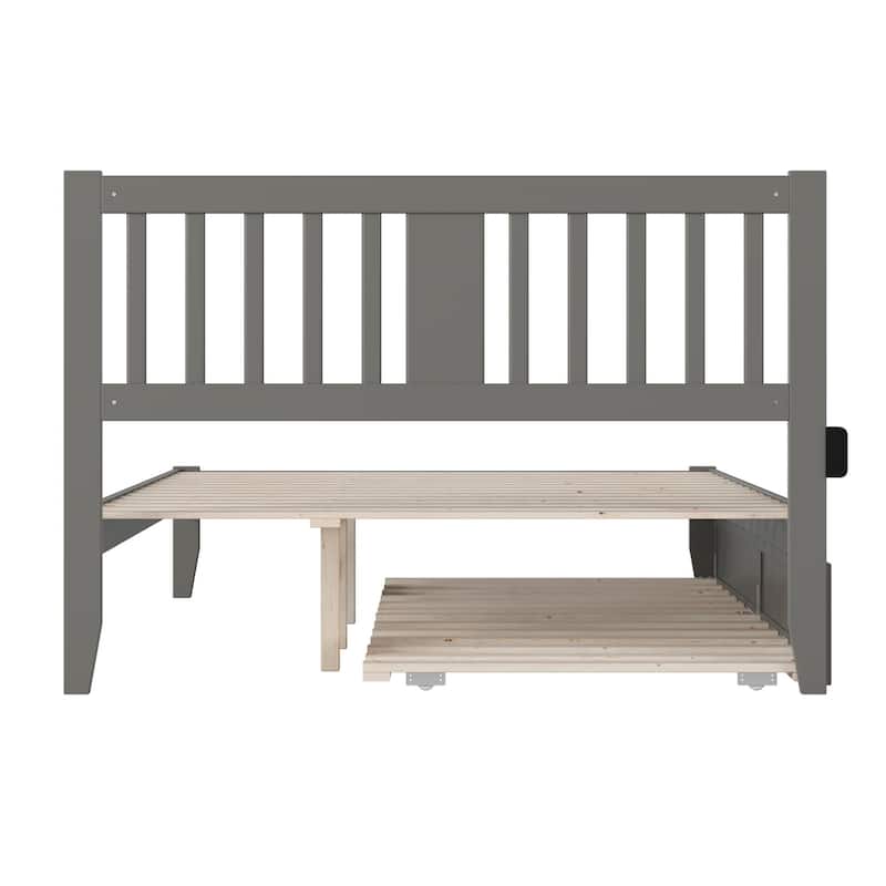 Tahoe Bed with USB Turbo Charger and Twin XL Trundle