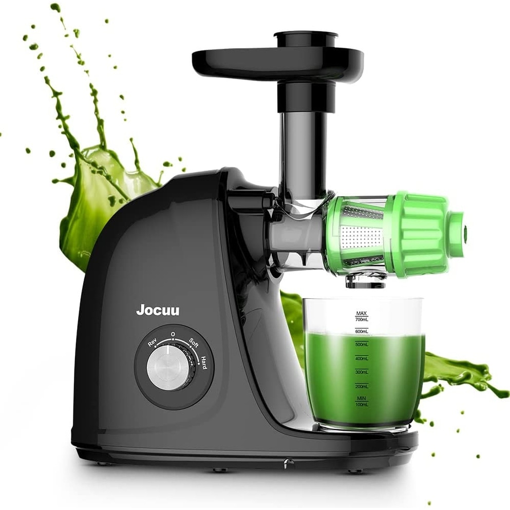 Whall Slow Masticating Juicer - Cold Press Juicer Machine with Touchscreen, Reverse Function, Soft and Hard Models, Quiet Motor