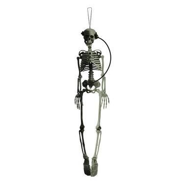 Posable Hanging Steampunk Resin Skeleton Statue 36 Inches High - 36 X 7 ...