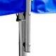 preview thumbnail 9 of 9, 15 ft. Blue Galvanized Anti-Rust Outdoor Round Trampoline with Basketball Hoop with Ladder and Enclosure Net