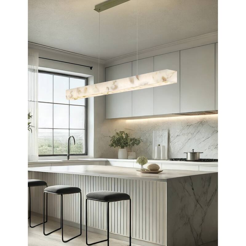 Justice Design EVOVL LumenAria - Medley LED Linear Pendant Light - 48" W