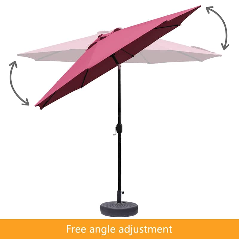 Maypex 9-foot Crank and Tilt Market Umbrella