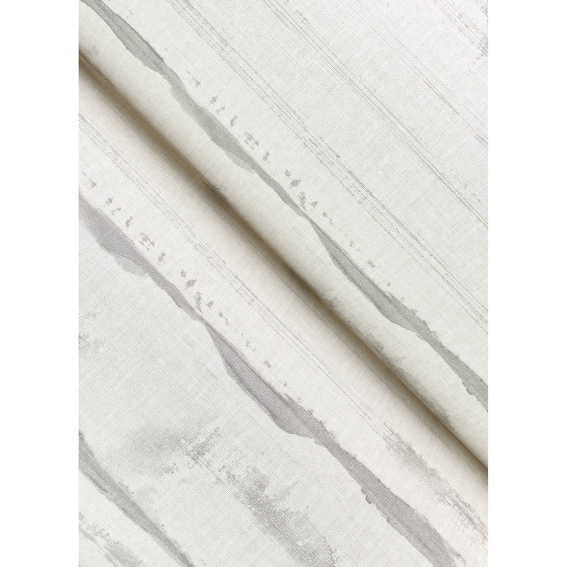A-Street Prints Destin Grey Stripe Wallpaper