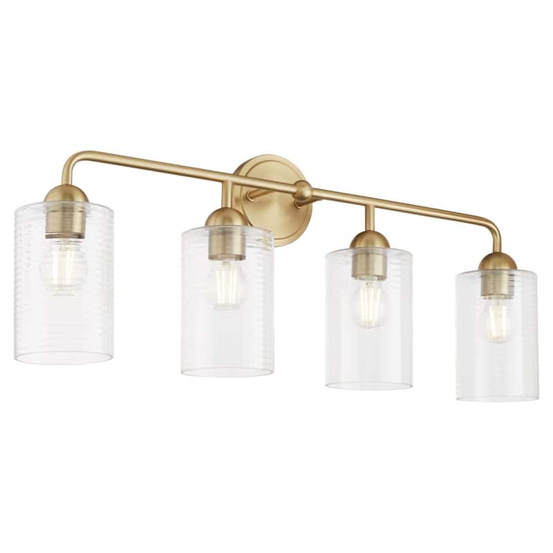 Quorum International 598-4 Charlotte 4 Light 33" Wide Vanity Light