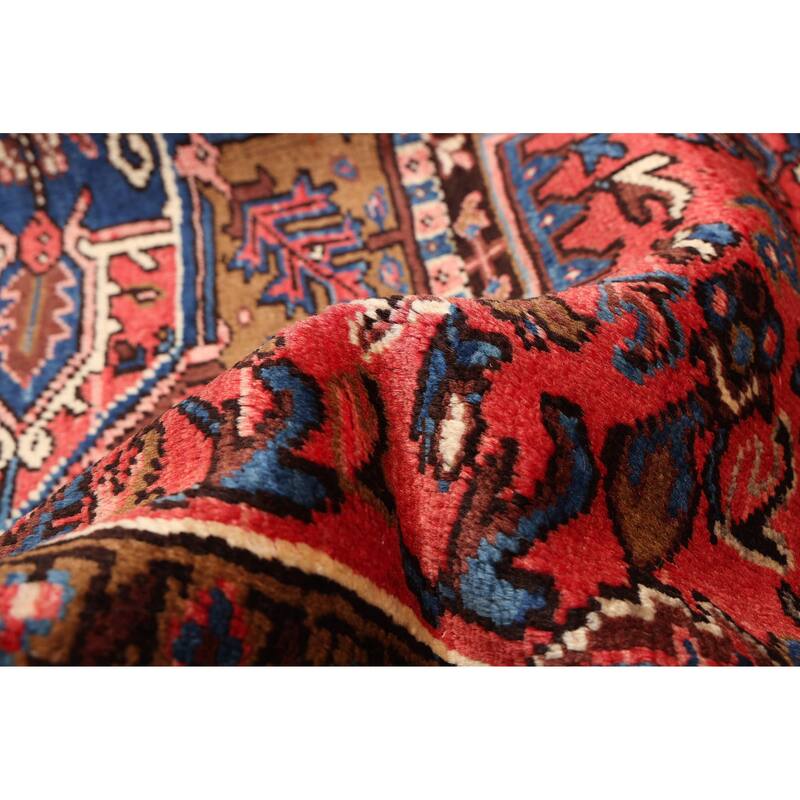 ECARPETGALLERY Hand-knotted Sarabi Light Red Wool Rug - 7'3 x 9'4