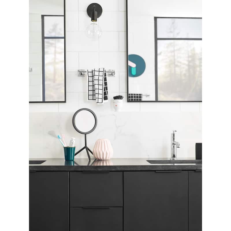 Moen Gibson 1.2 GPM Single Hole Bathroom Sink Faucet with Pop-Up Drain