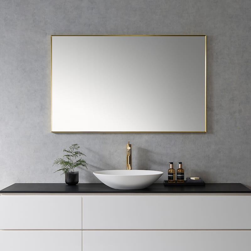 Altair Sassi Bathroom/Vanity Aluminum Framed Wall Mirror