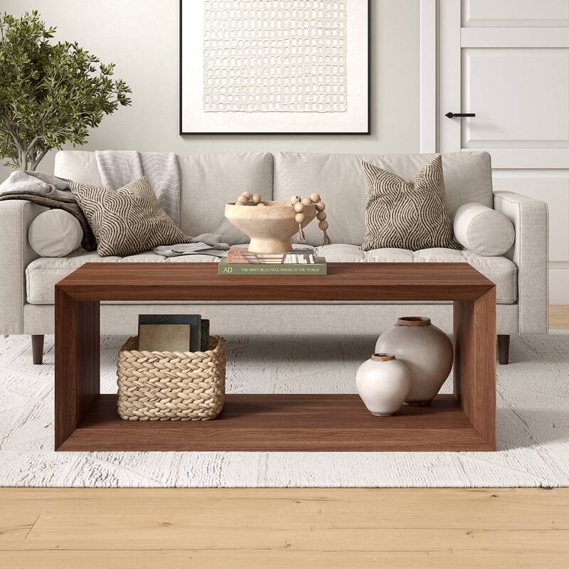 Osmond 48" Wide Rectangular Coffee Table