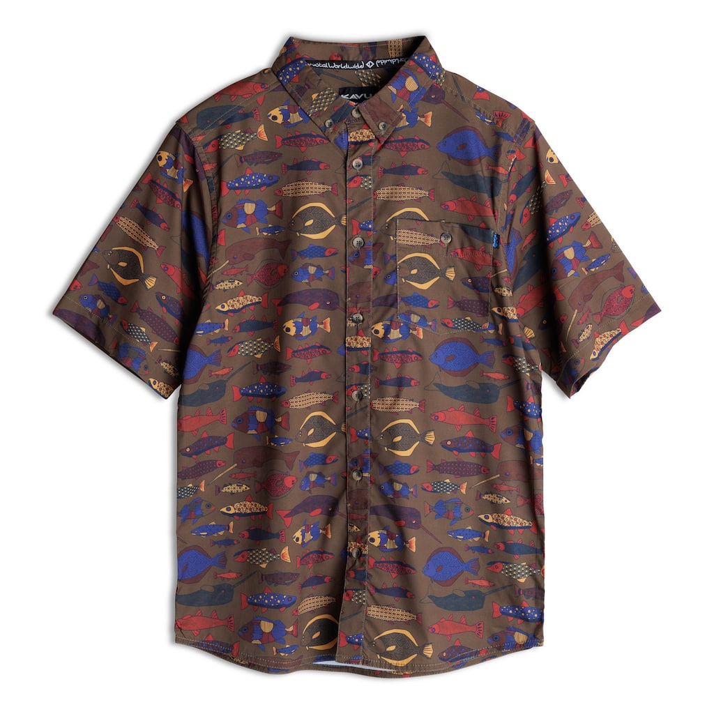KAVU Men's River Wrangler Short-Sleeve Shirt