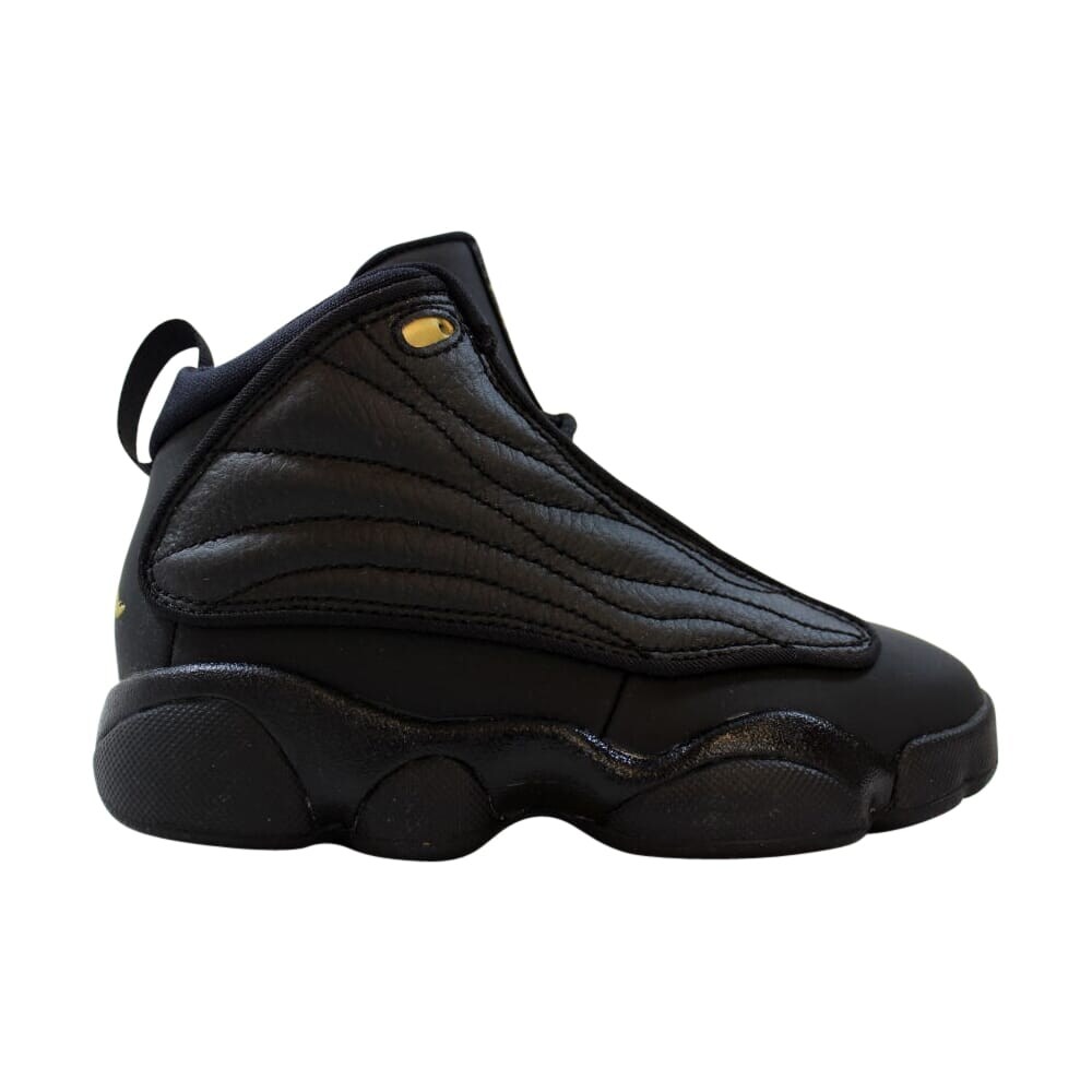 Nike Air Jordan Pro Strong BP Black Metallic Gold Black 407485 010 Pre School