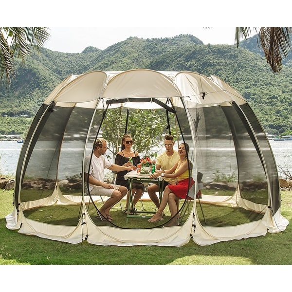 tent roofs Condor 2 Air LED Tent Packages lift configuration Shadow Comfort Befestigungsset für Color:ocker