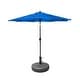 preview thumbnail 26 of 26, 9' Solar Lighted Patio Umbrella with Bronze Base