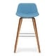 preview thumbnail 127 of 147, WYNDENHALL Cacey Mid Century Modern Bentwood Counter Height Stool (Set of 2) - 20.7'' x 21.1'' x 36.6