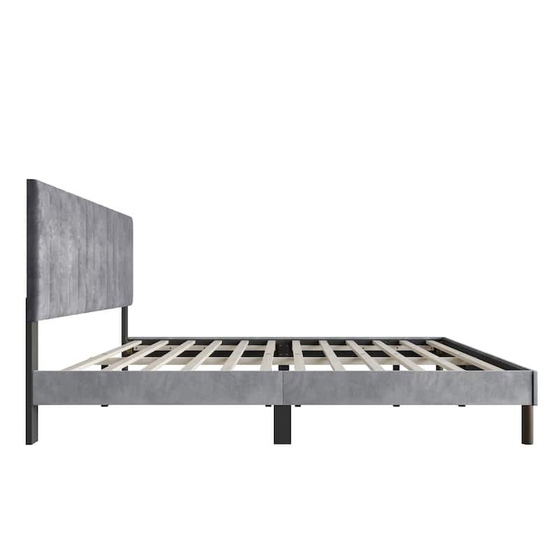 Clayfell Sitka Upholstered Platform Bed