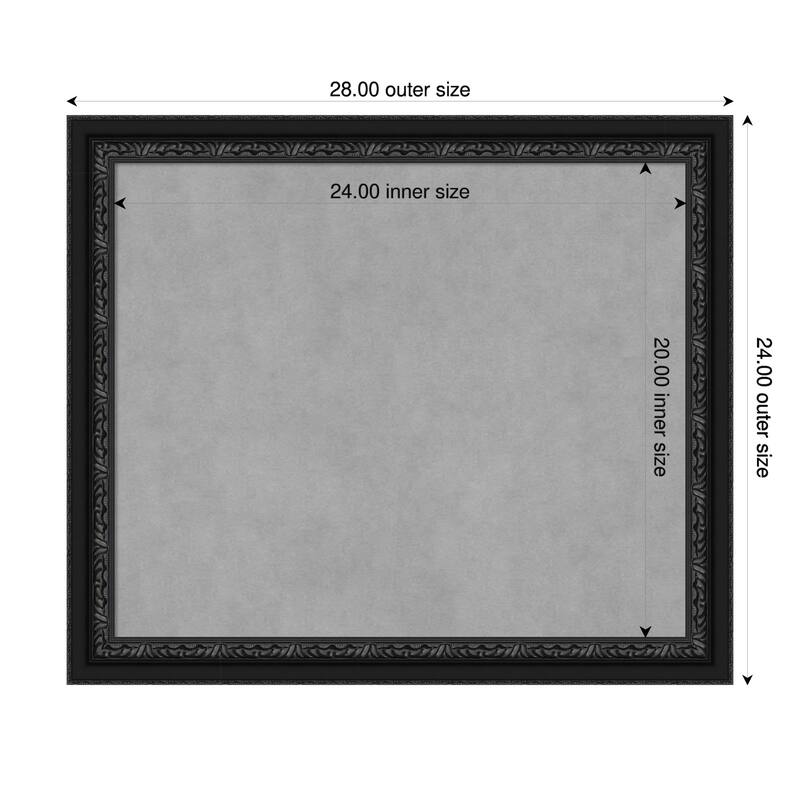 Amanti Art Downton Black Framed - 28 x 24 in