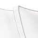 preview thumbnail 3 of 3, Superior Microfiber Medium Density Pillow with Gusset - White