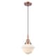 Option Antique Copper / Matte White Shade