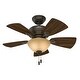 preview thumbnail 3 of 9, Hunter Fan 34-inch Watson