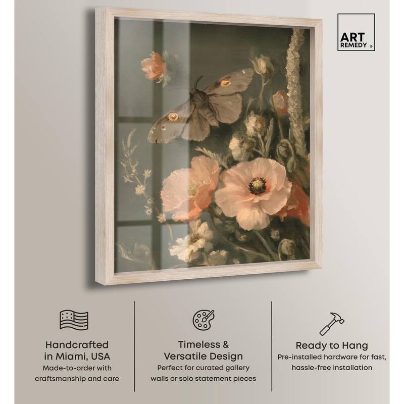 Shadowed Flutter Shadowbox by Art Remedy