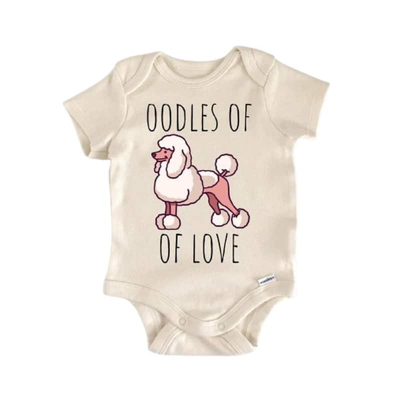 Poodle Dog French - Baby Boy Girl Clothes Infant Bodysuit Funny Cute Newborn