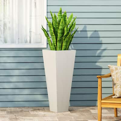 Flower pot，Spruce up your outdoor space with fresh greenery as well as an eye-catching design.