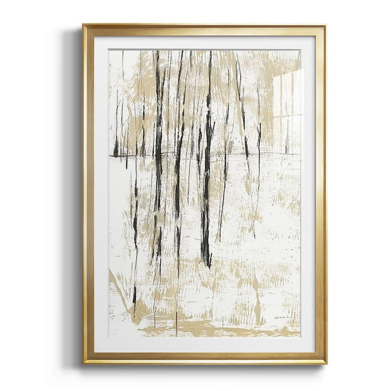 Gilded Forest II Premium Framed Print - Ready to Hang