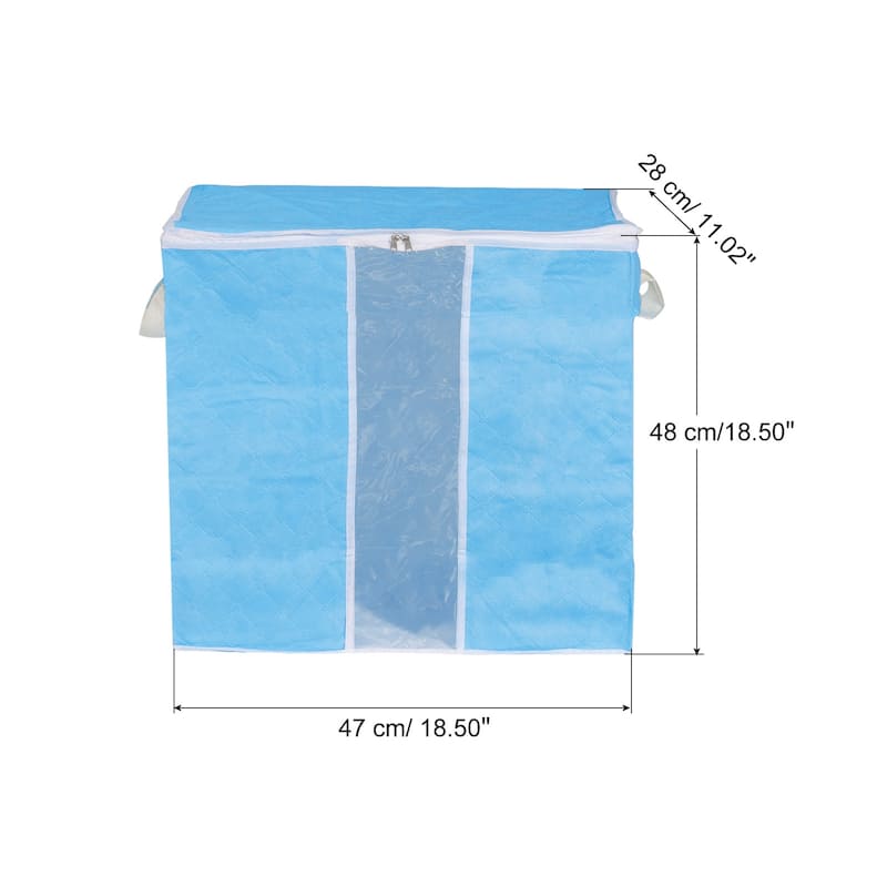 Clothes Storage Bag Foldable Storage Bin Closet Organizer 3pcs