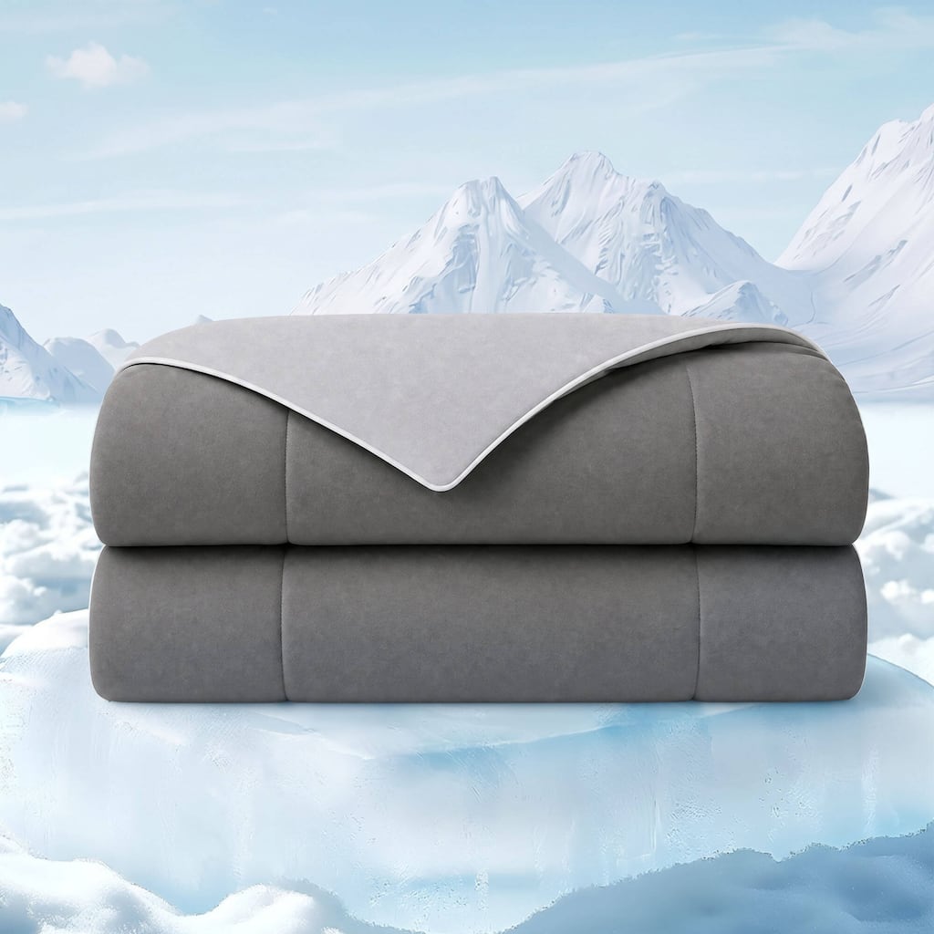 Madison Park Cooling Lightweight Down Alternative Comforter