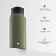 preview thumbnail 41 of 53, JoyJolt Vacuum Insulated Stainless Steel Water Bottle with Flip Lid & Sport Straw Lid - 32 oz