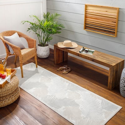 Livabliss Cabo Indoor/ Outdoor Palm Area Rug
