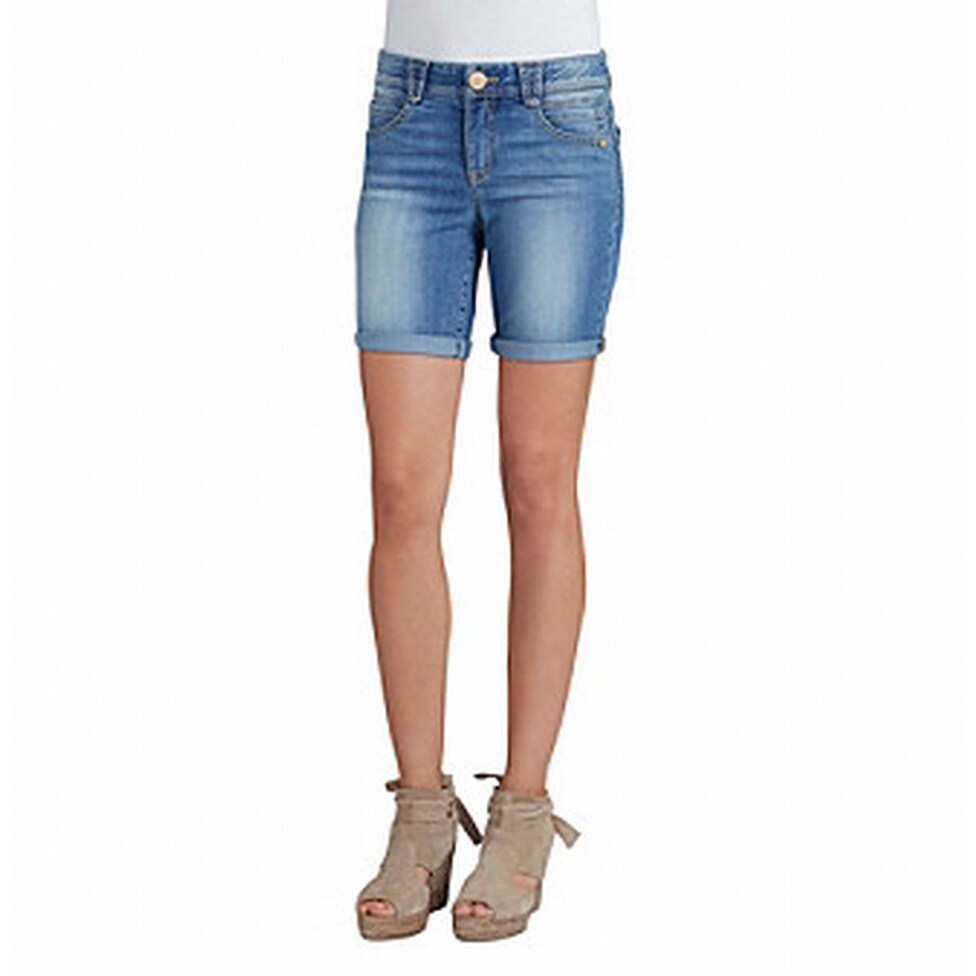 women's democracy jean shorts