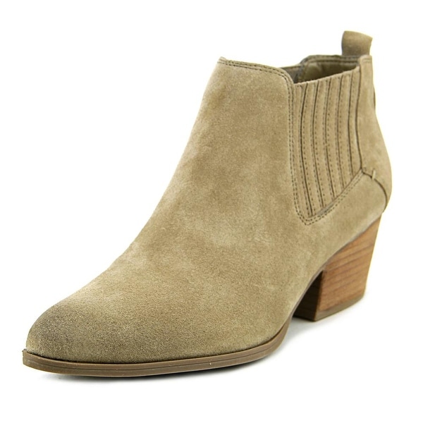 crown vintage suede boots