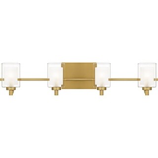 Kolt 4-Light Brushed Gold Bath Light