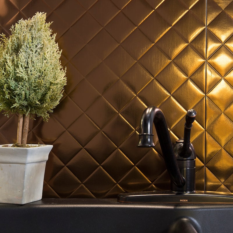 FASÄDE Quilted Decorative Vinyl Backsplash Panel