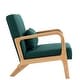 preview thumbnail 50 of 83, 2 Set Mid Century Modern Upholstered Accent Chair