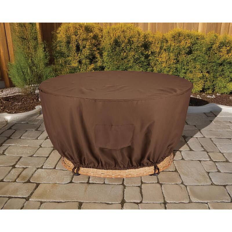 Living Accents Polyester Table Cover 50"