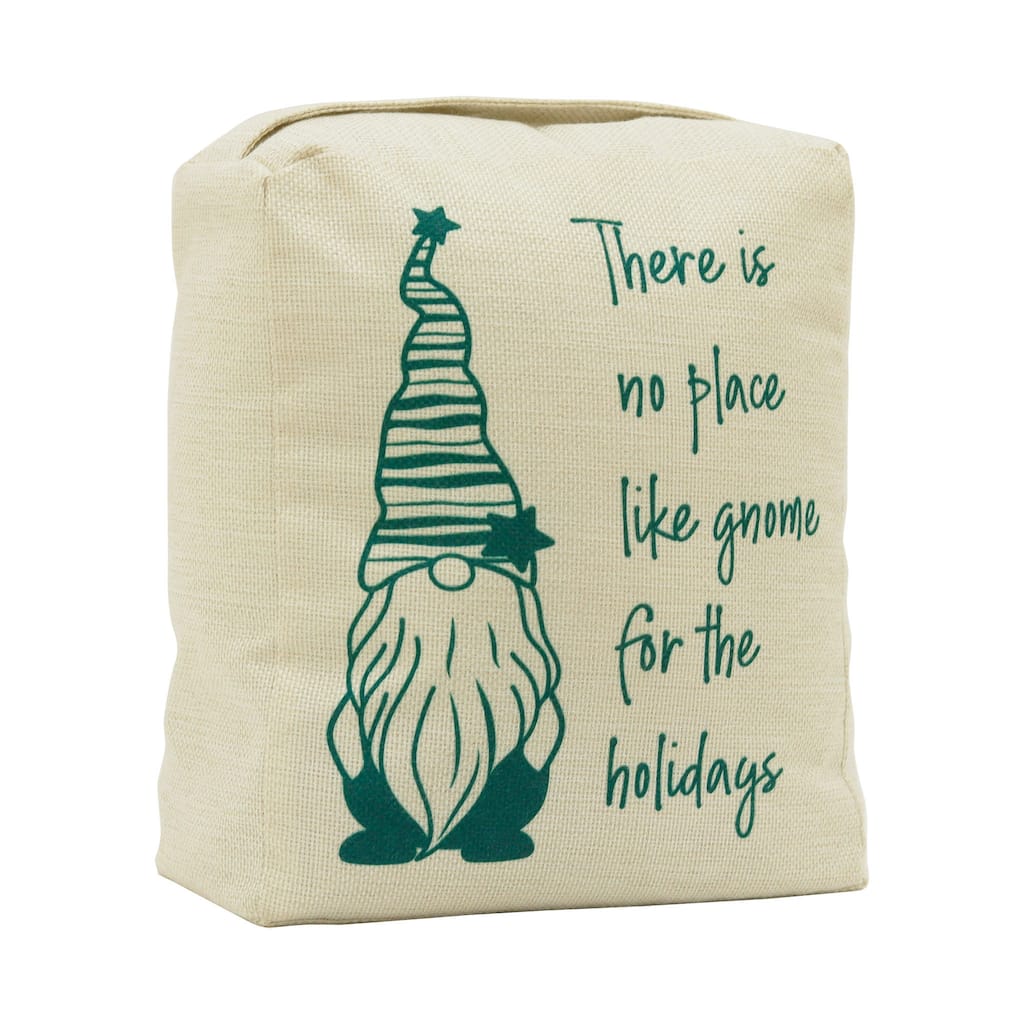 Christmas Fabric Door Stop with Handle