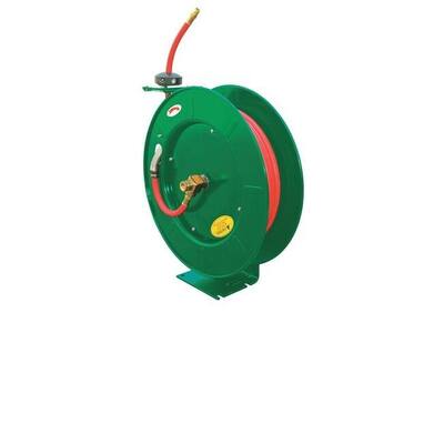 Speedaire Spring Return Hose Reel,1/2 in ID,50 ft 6WA73 - 1 Each