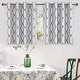 preview thumbnail 24 of 58, DriftAway Mason/Geo Thermal Insulated Blackout Grommet Window Curtain Panel